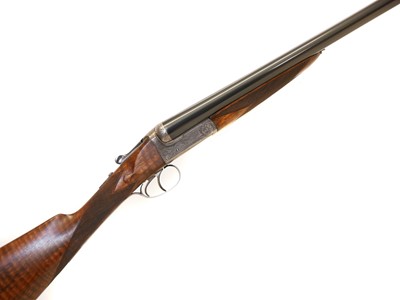 Lot 184 - William Ford 3 inch side by side 12 bore shotgun LICENCE REQUIRED