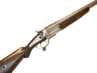 Lot 35 - Watson Brothers 4 bore single barrel shotgun