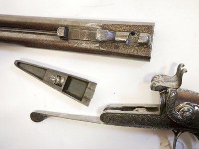 Lot 38 - Drouin 16 bore pin fire shotgun