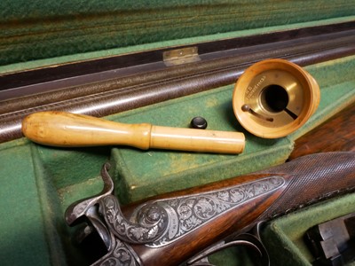 Lot 38 - Drouin 16 bore pin fire shotgun