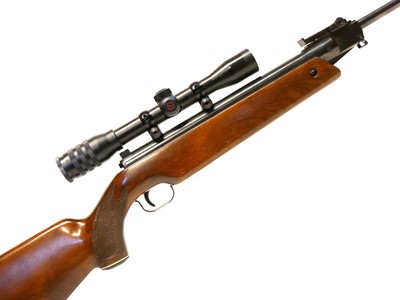Lot 89 - Feinwerkbau .22 air rifle with telescope