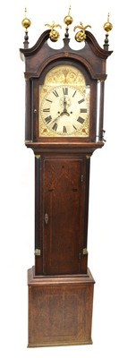 Lot 190 - Late 18th-century longcase clock