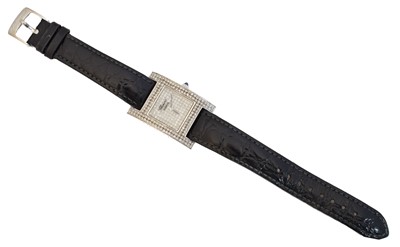 Lot 53 - An 18ct gold Chopard 'Your Hour' diamond wristwatch