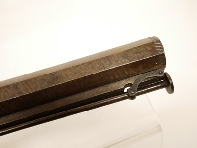 Lot 8 - Percussion pistol by Joseph Bourne