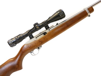 Lot 130 - Ruger 10-22 semi automatic rifle LICENCE REQUIRED