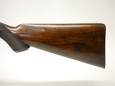 Lot 41 - Abbey percussion 15 bore side by side shotgun