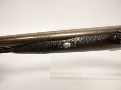 Lot 41 - Abbey percussion 15 bore side by side shotgun