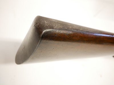 Lot 41 - Abbey percussion 15 bore side by side shotgun