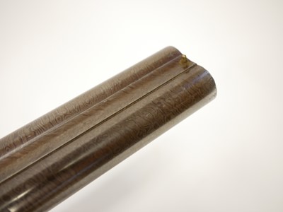 Lot 41 - Abbey percussion 15 bore side by side shotgun