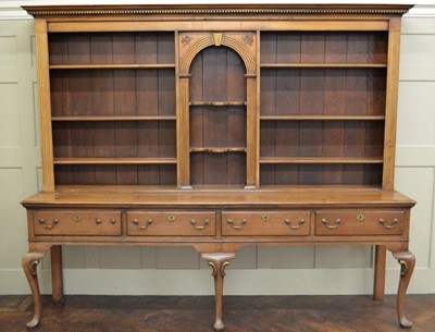 Lot 241 - Late 19th Century continental cherry wood dresser