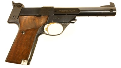 Lot 103 - High Standard .22 semi automatic pistol LICENCE REQUIRED