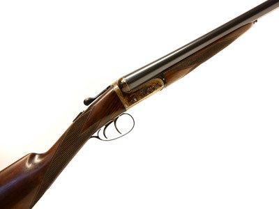 Lot 159 - Webley and Scott 12 bore side by side shotgun LICENCE REQUIRED