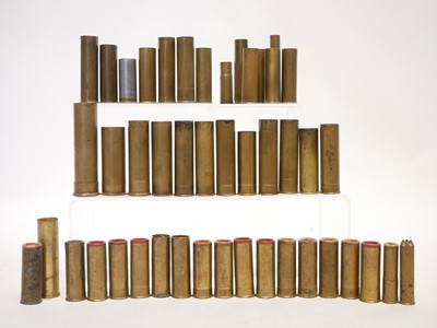 Lot 243 - Collection of brass cased shotgun ammunition LICENCE REQUIRED