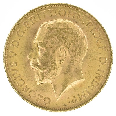 Lot 46 - King George V, Sovereign, 1915.