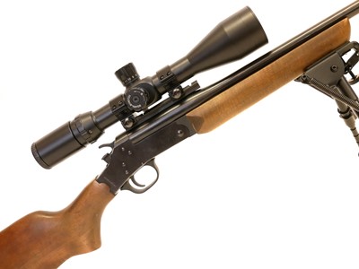 Lot 120 - Rossi .243 rifle, scope and bipod LICENCE REQUIRED