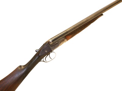 Lot 148 - Greener 12 bore side by side shotgun LICENCE REQUIRED