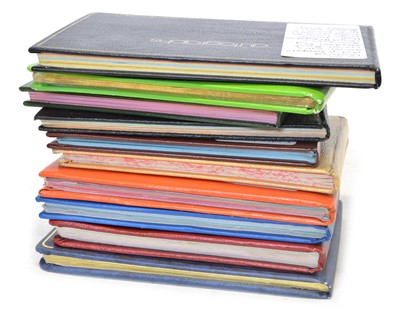 Lot 21 - 10 autograph albums