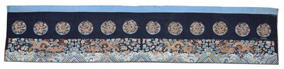 Lot 180 - Chinese embroidered panel