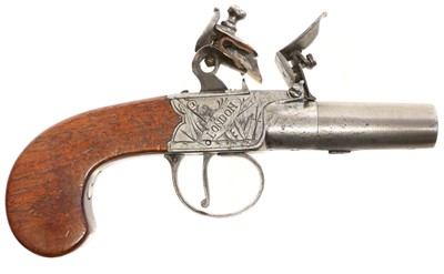Lot 2 - Flintlock pocket pistol