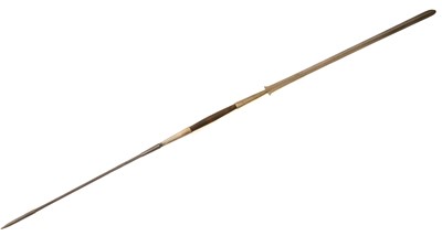Lot 453 - African Zulu Lion spear