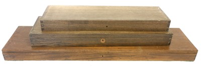 Lot 203 - Three shotgun / rifle boxes