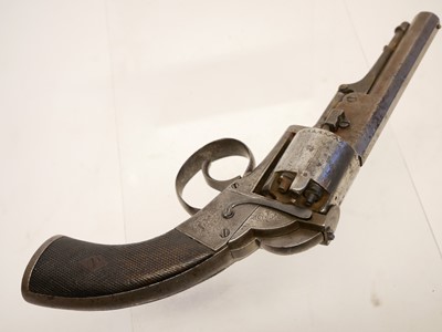 Lot 13 - English percussion revolver