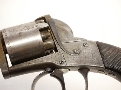 Lot 13 - English percussion revolver