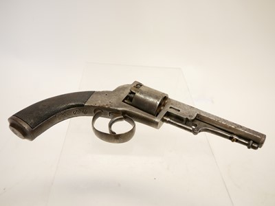 Lot 13 - English percussion revolver