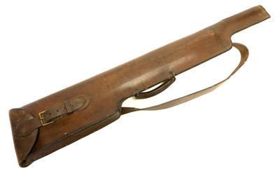 Lot 199 - Heavy duty leather gun slip