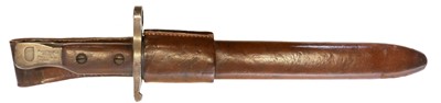 Lot 454 - Ross M1910 MkII bayonet and scabbard