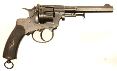Lot 19 - 9mm Nagant 1887 or Gasser type revolver.