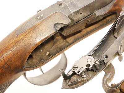 Lot 5 - Flintlock officer's pistol