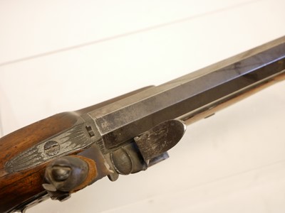 Lot 5 - Flintlock officer's pistol