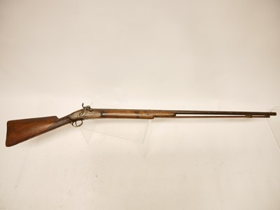 Lot 22 - Percussion single barrel shotgun