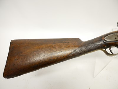 Lot 22 - Percussion single barrel shotgun