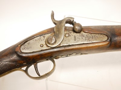 Lot 22 - Percussion single barrel shotgun