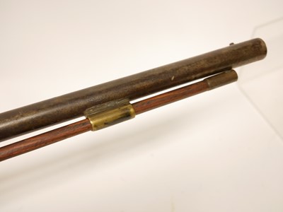 Lot 22 - Percussion single barrel shotgun