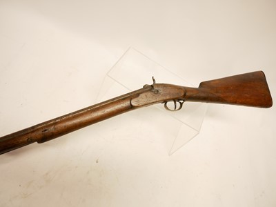 Lot 22 - Percussion single barrel shotgun