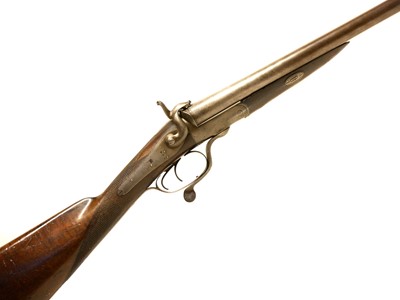 Lot 26 - Conway / Ramsbotham 12 bore pinfire shotgun
