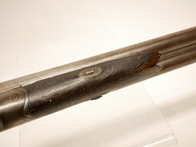 Lot 26 - Conway / Ramsbotham 12 bore pinfire shotgun