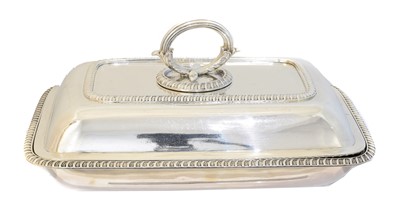 Lot 138 - A Victorian silver tureen and cover