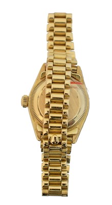 Lot 204 - An 18ct gold Rolex Oyster Perpetual Datejust wristwatch