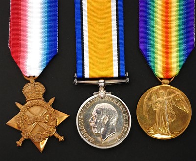 Lot 534 - WWI medal trio