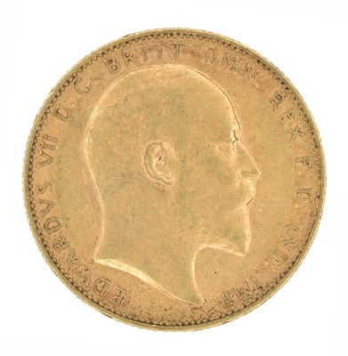 Lot 191 - King Edward VII, Sovereign, 1905, Perth Mint.