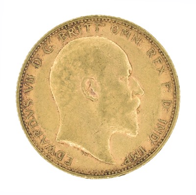 Lot 192 - King Edward VII, Sovereign, 1905.