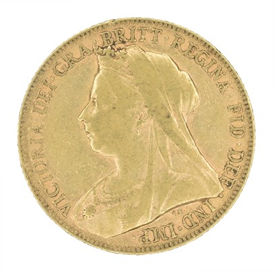 Lot 178 - Queen Victoria, Sovereign, 1899.
