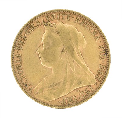 Lot 167 - Queen Victoria, Sovereign, 1899.