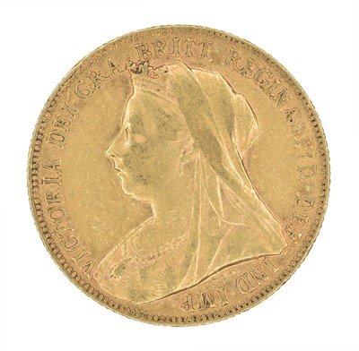 Lot 207 - Queen Victoria, Sovereign, 1901, Perth Mint.