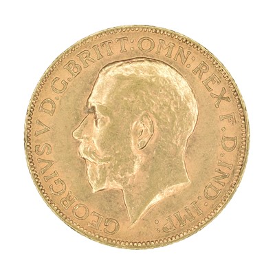 Lot 94 - King George V, Sovereign, 1913.