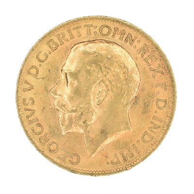 Lot 172 - King George V, Sovereign, 1914.